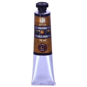 Farba olejna Astra Artea 18ml, Brunat Ciemny